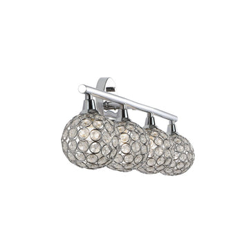 Maeve Iron/Glass Contemporary Glam LED Vanity Light